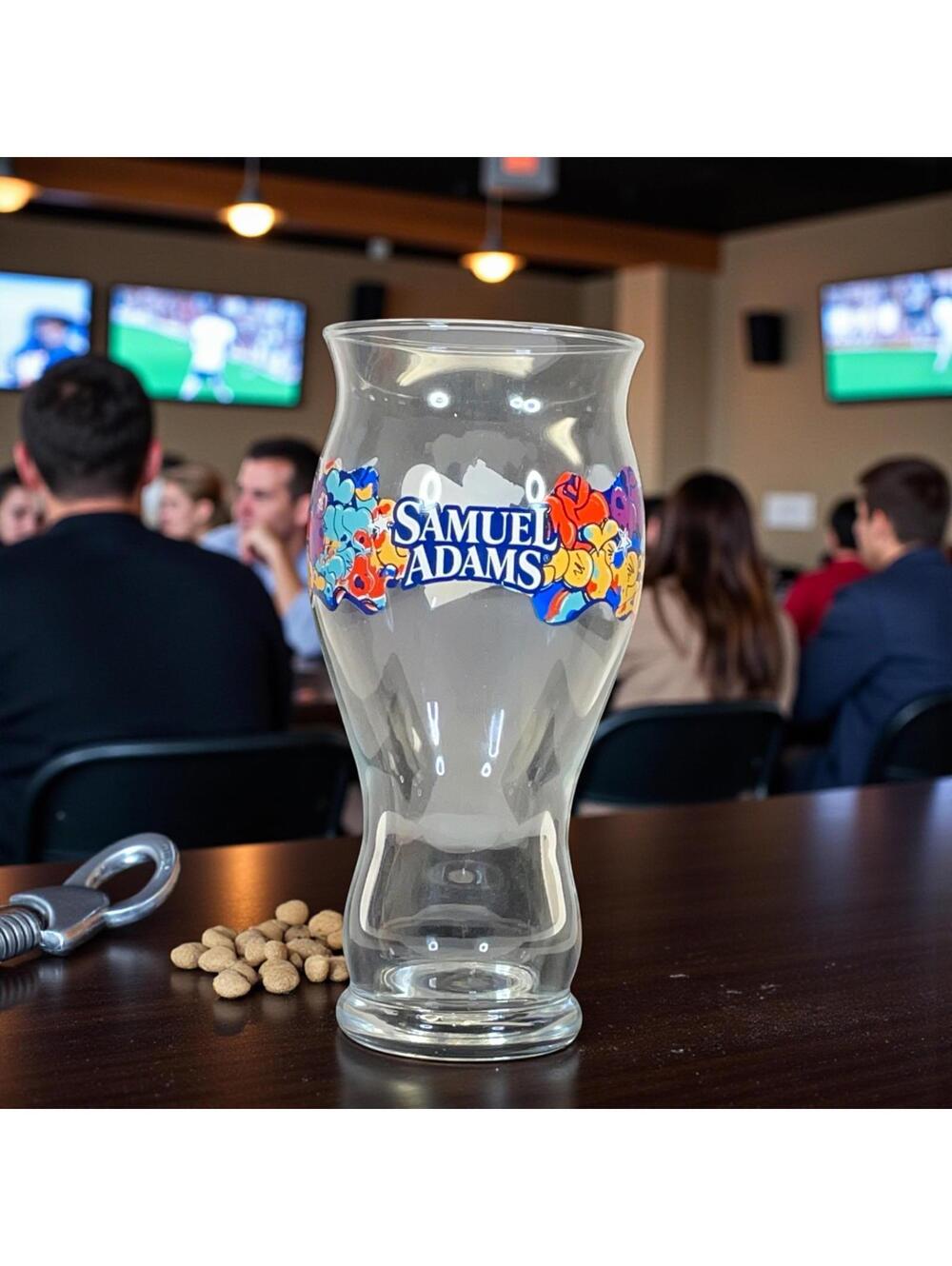 Samuel Adams Wicked Hazy‎ Pint Glass 16 oz Beer Glassware – Excellent Condition
